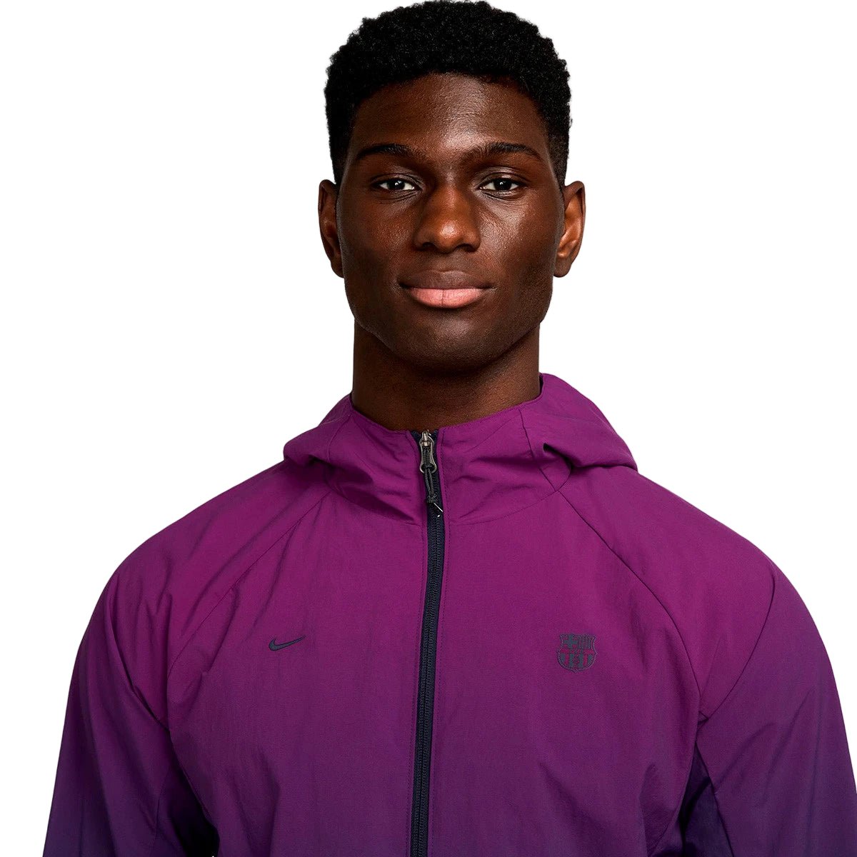 Nike Barcelona 25/26 AWF Woven Jacket (Bright Grape/Imperial Purple) Nike Barcelona 25/26 AWF Woven Jacket (Bright Grape/Imperial Purple)