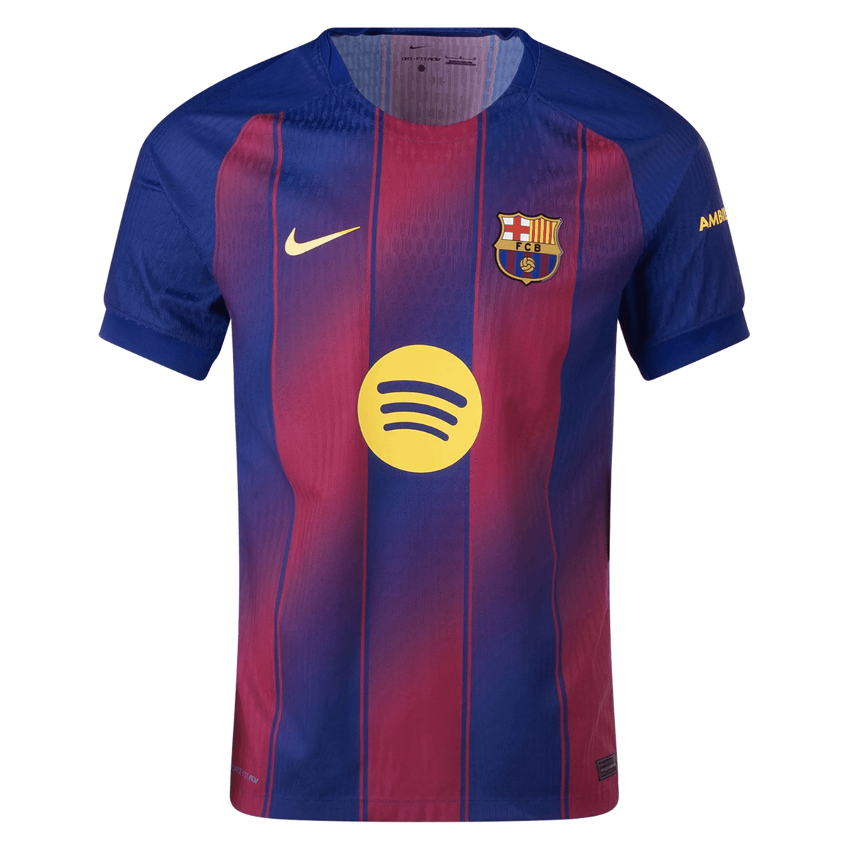 Nike Barcelona Authentic Home Jersey 25/26 (Deep Royal Blue/Midwest Gold) | SoccerWearhouse