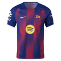 Nike Barcelona Authentic Home Jersey w/ Champions League Patches 25/26 (Deep Royal Blue/Midwest Gold)