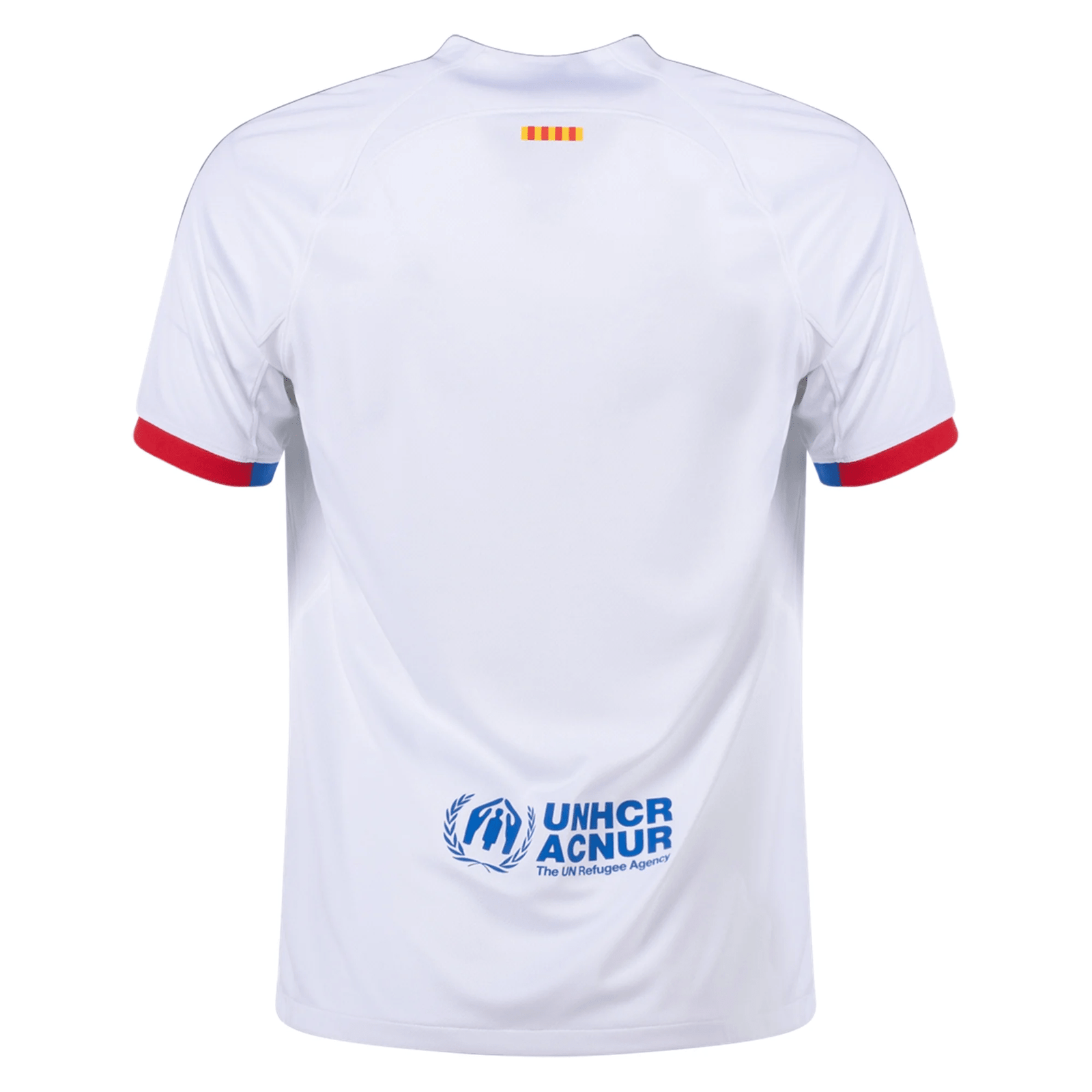 Nike Barcelona Away Jersey 23/24 (White/Royal Blue) | SoccerWearhouse