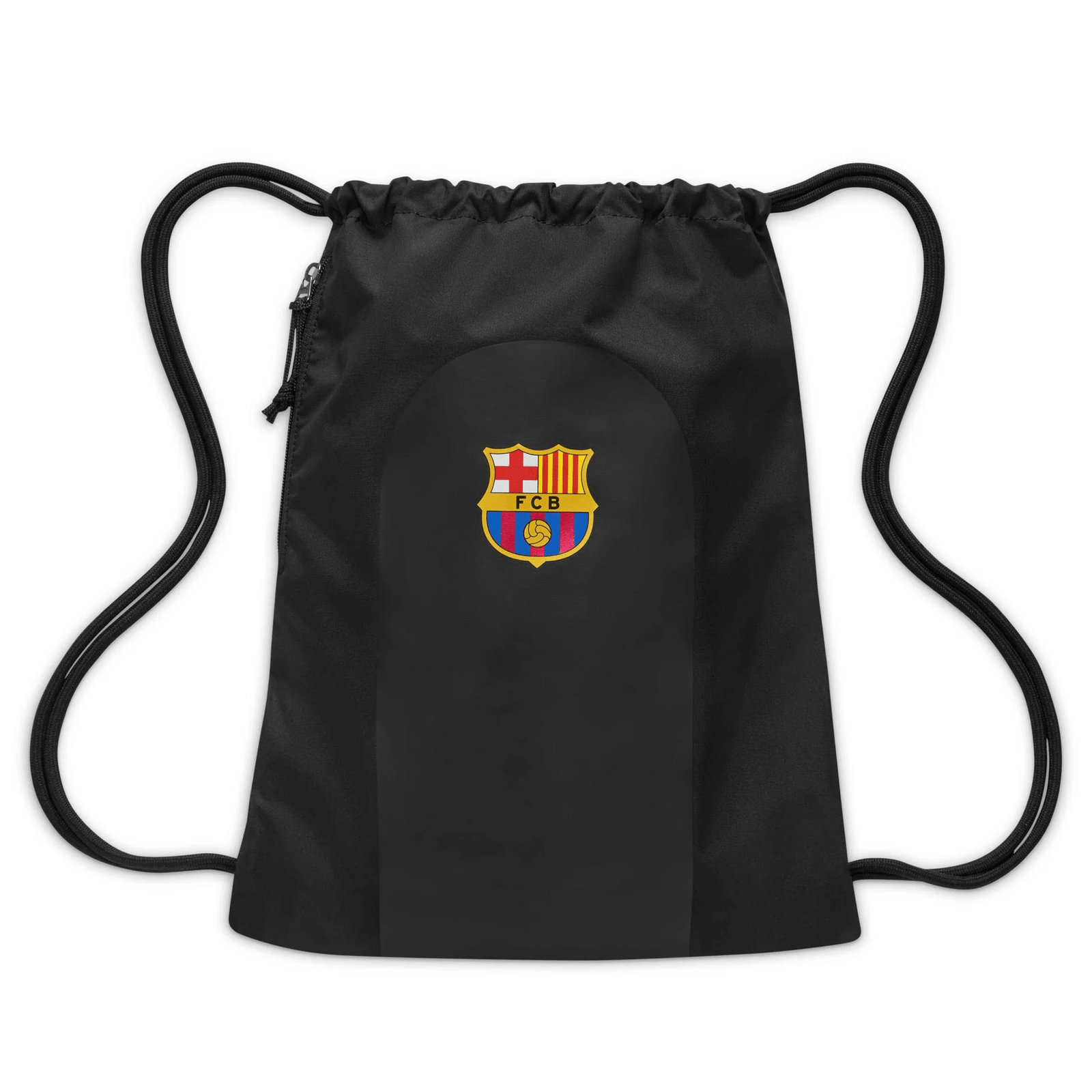 Nike Barcelona Gymsack Bag (Black/Varsity Maize) | SoccerWearhouse