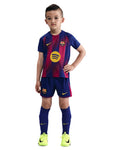 Nike Barcelona Little Kids 3-Piece Home Kit 25/26 (Deep Royal Blue/Midwest Gold)