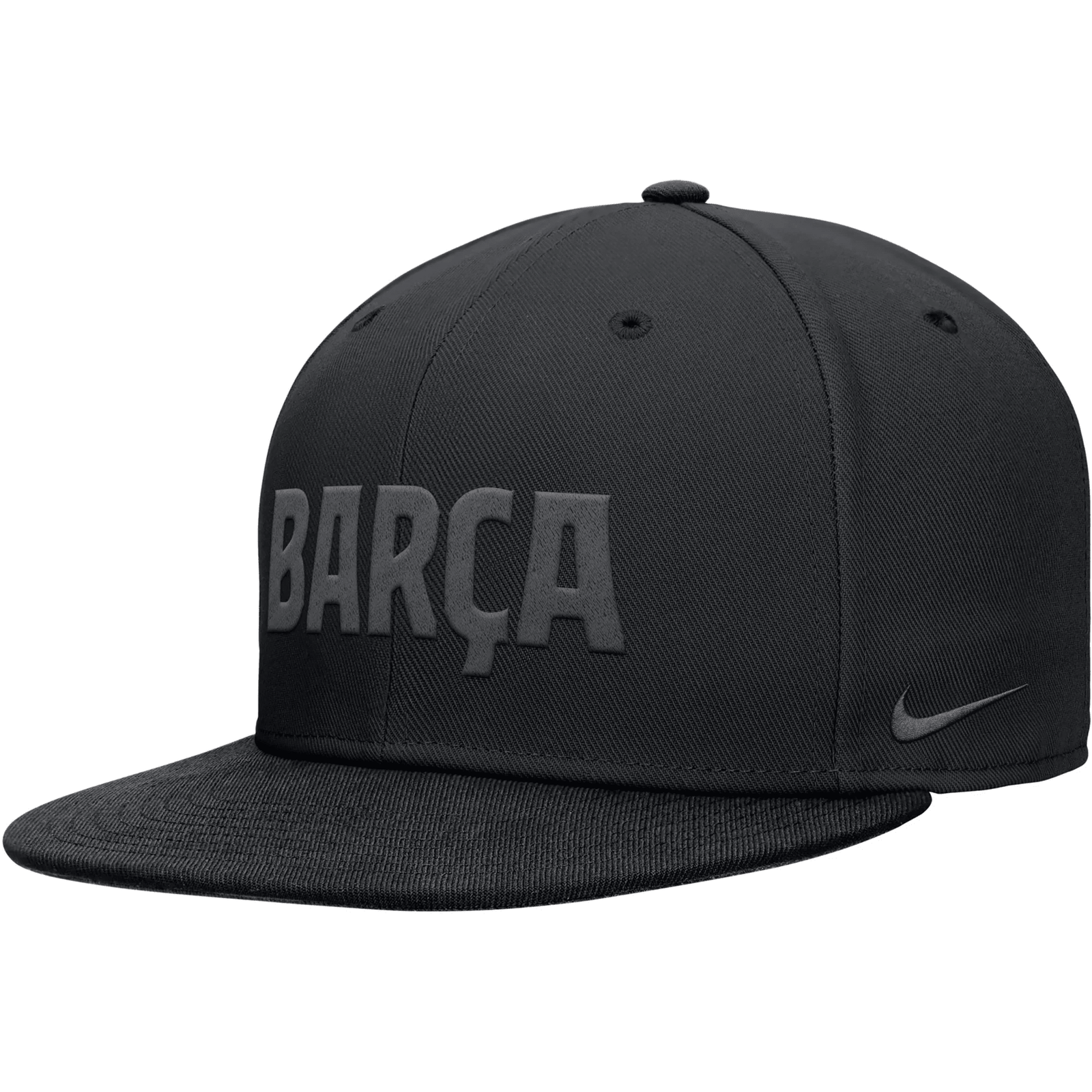 Nike Barcelona Pro Flat Bill Hat (Black) | SoccerWearhouse