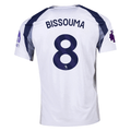 Nike Bissouma Tottenham Hotspurs Home Jersey w/ EPL + No Room For Racism Patch 25/26 (White/Iron/Binary Blue)