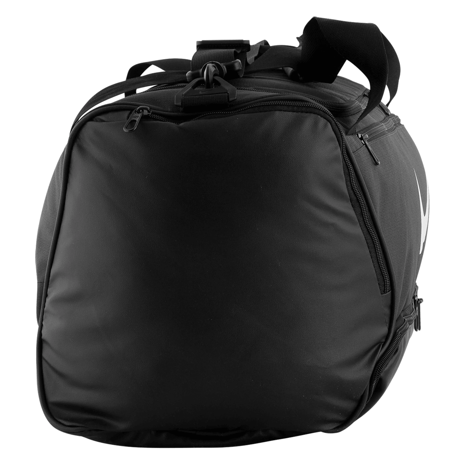 Nike Brasilia 9.5L Training Duffel Bag (Black/White) | SoccerWearhouse