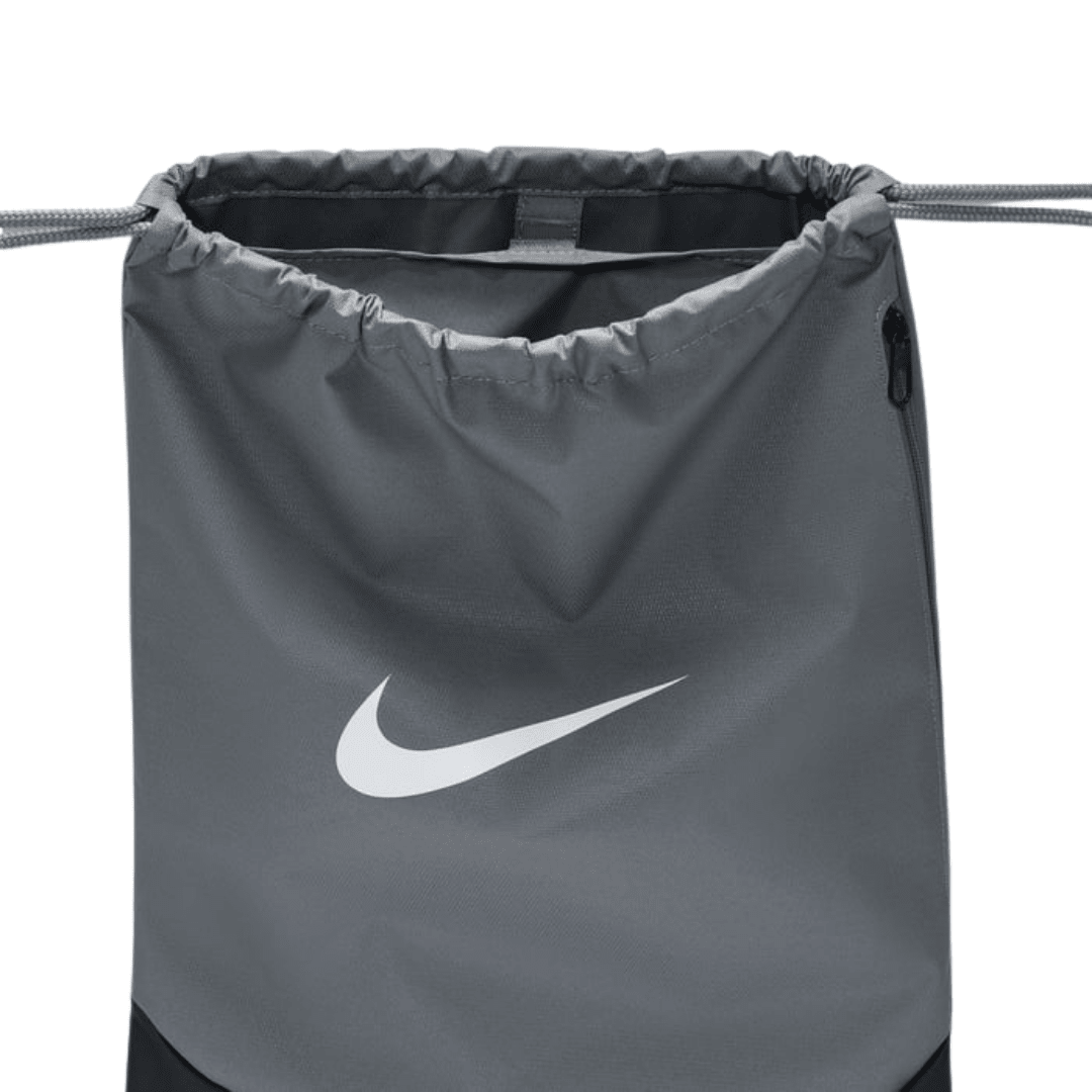 Nike Brasilia Drawstring Bag (Grey) | SoccerWearhouse