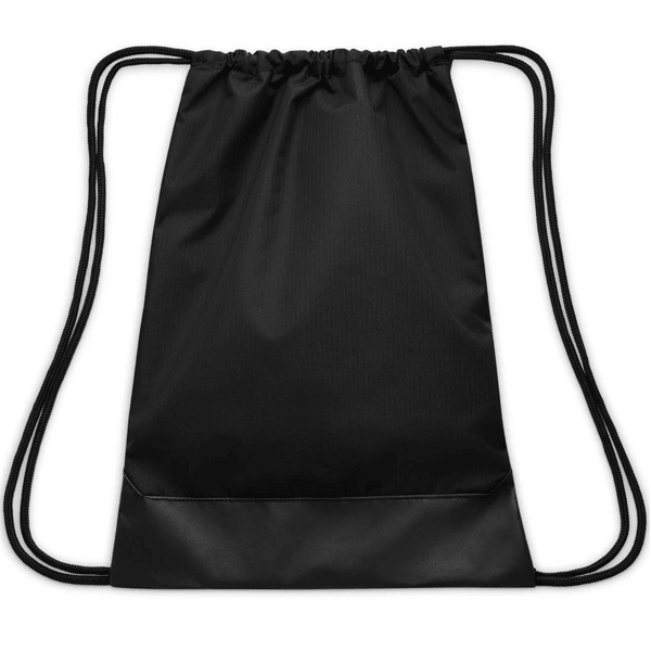 Nike Brasilia Gym Sack Bag (Black/White) | SoccerWearhouse