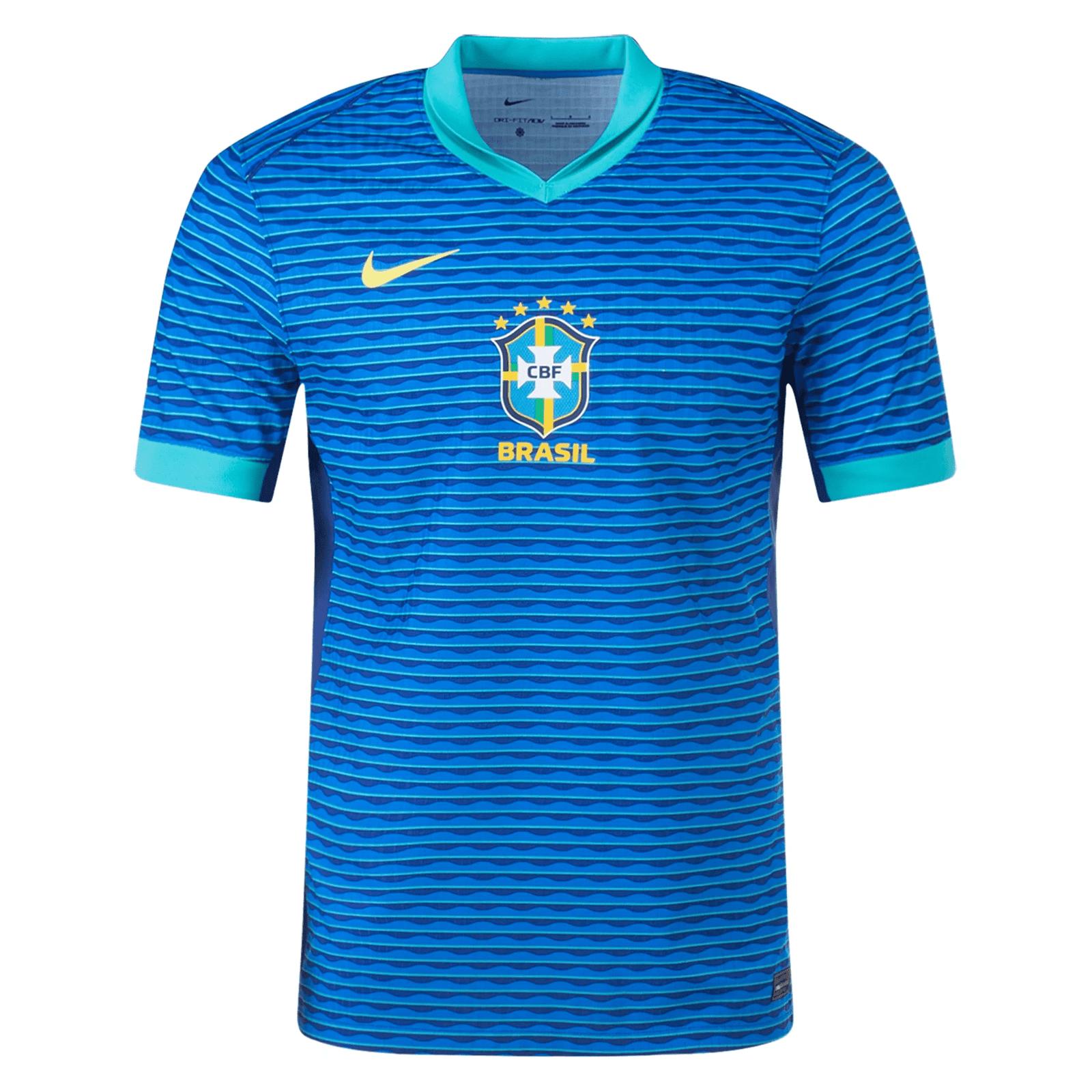 Nike Brazil Authentic Away Jersey 24/25 Soar/Dynamic Yellow) | SoccerWearhouse