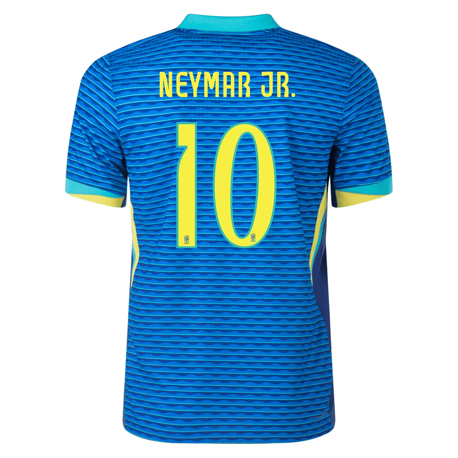 Nike Brazil Authentic Neymar Jr. Away Jersey 24/25 Soar/Dynamic Yellow) | SoccerWearhouse