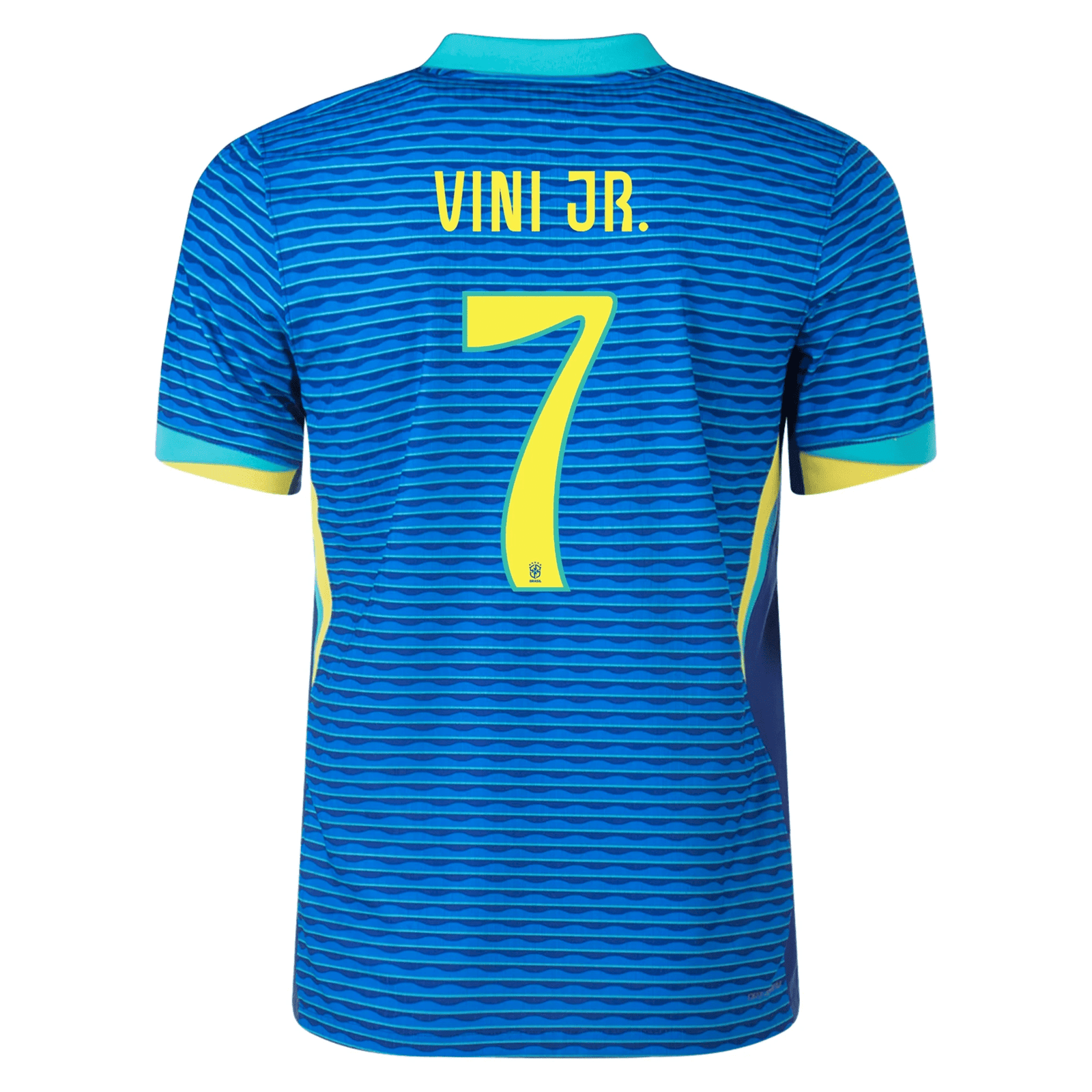 Nike Brazil Authentic Vini Jr. Away Jersey 24/25 Soar/Dynamic Yellow) | SoccerWearhouse