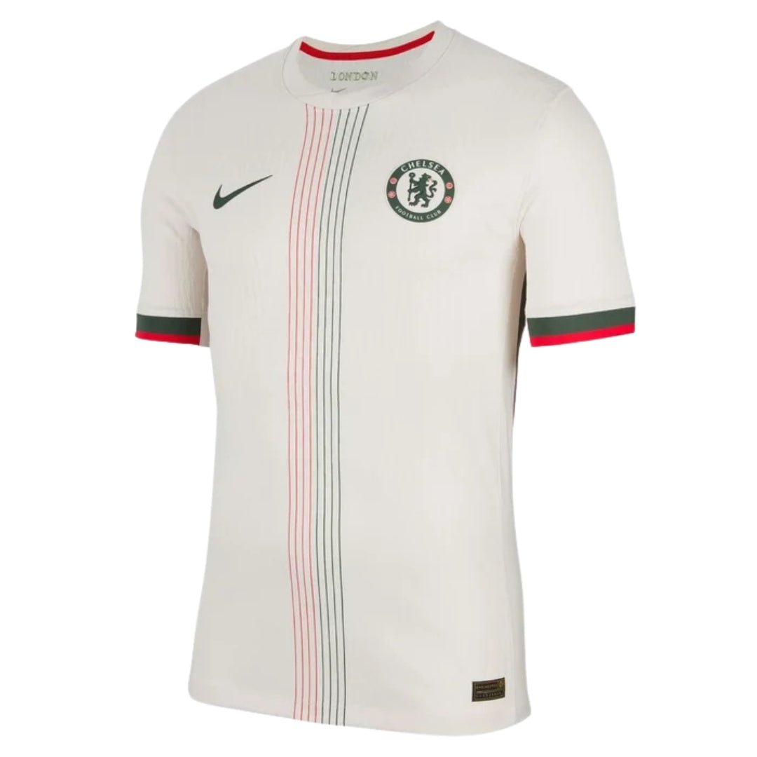 Nike Chelsea 25/26 Authentic Away Jersey (Phantom/Speed Red/Galactic Jade) | SoccerWearhouse