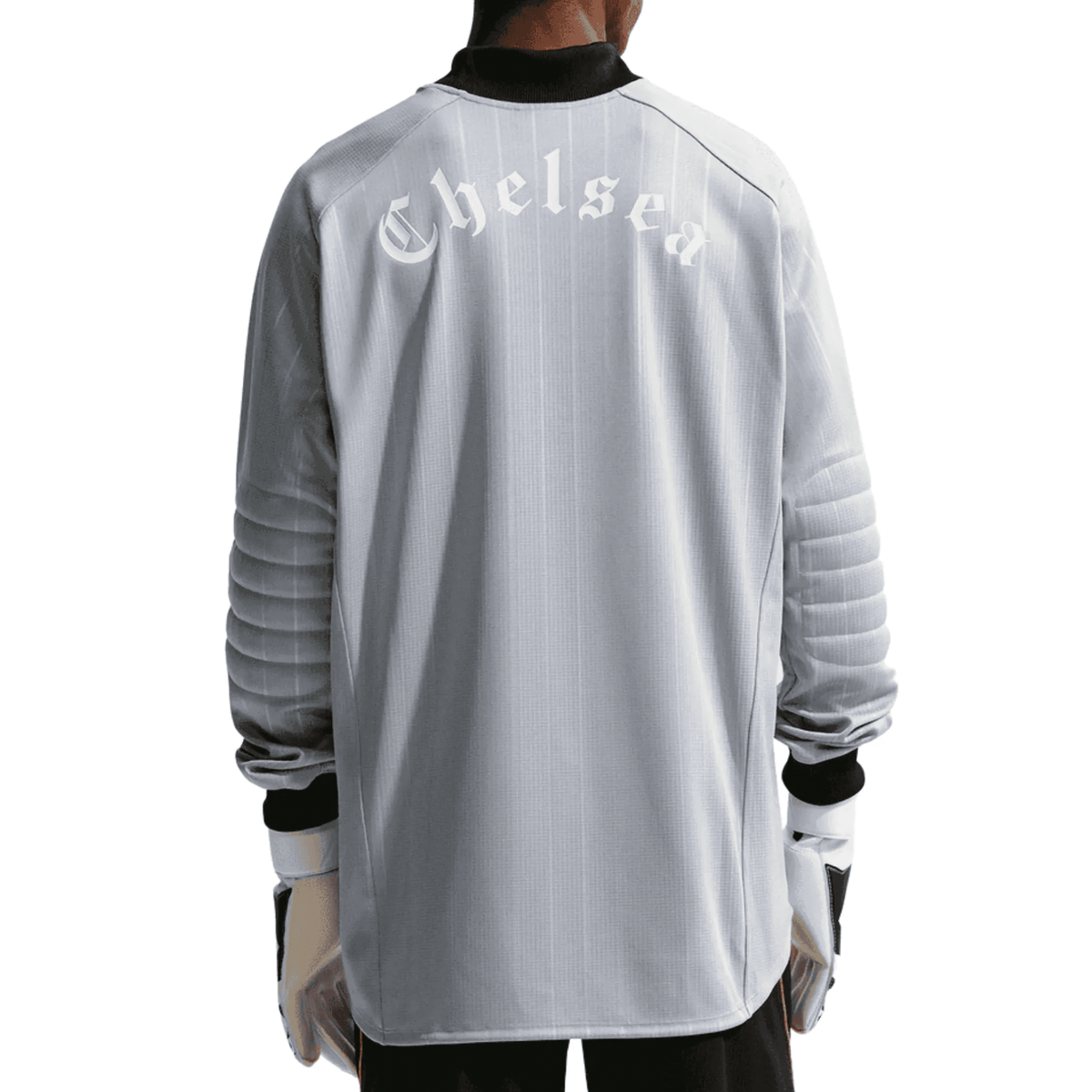 Nike Chelsea Authentic Goalkeeper Jersey 25/26 (Wolf Grey/Turf Orange/Pitch Blue/White) | SoccerWearhouse