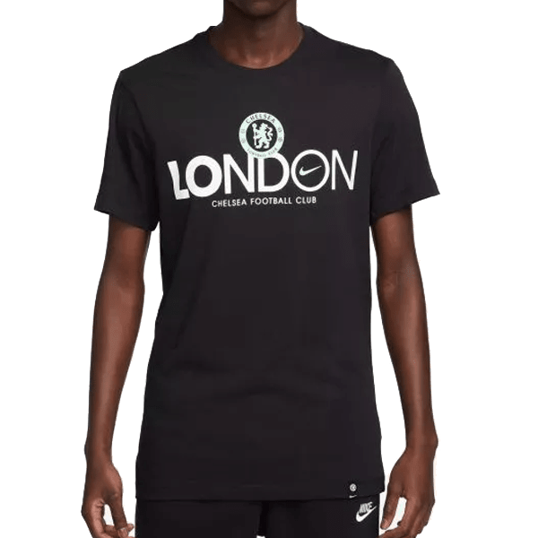 Nike Chelsea London T-Shirt 23/24 (Black/Mint) | SoccerWearhouse