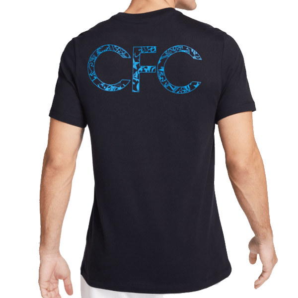 Nike Chelsea Mini Logo - Shirt 23/24 (Pitch Blue/Natural) | SoccerWearhouse