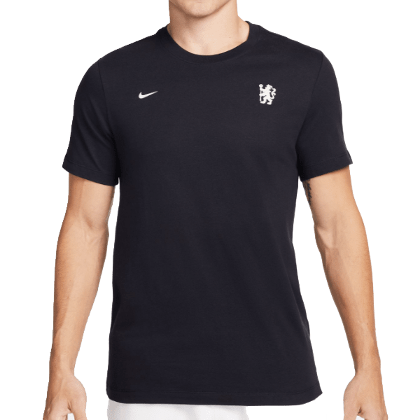 Nike Chelsea Mini Logo - Shirt 23/24 (Pitch Blue/Natural) | SoccerWearhouse