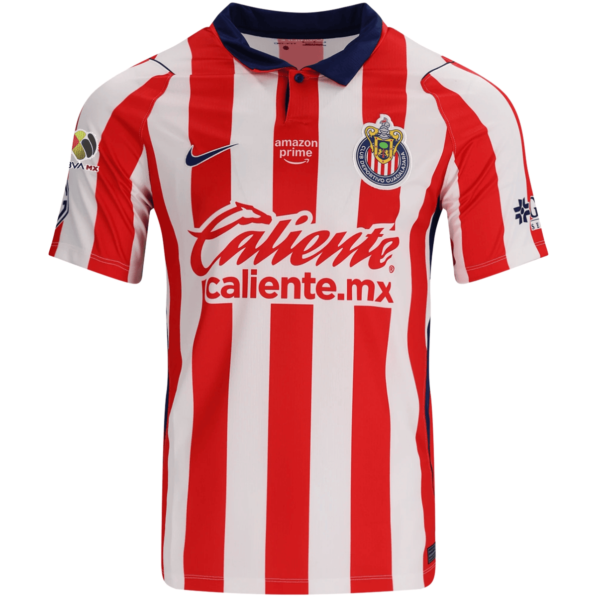 Nike Chivas Efraín Álvarez Home Jersey w/ Liga MX Patch 26/27 (White/Speed Red/Loyal Blue) | SoccerWearhouse