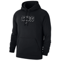 Nike Club America 24/25 Fleece Pullover Hoodie Soccer Apparel (Black)