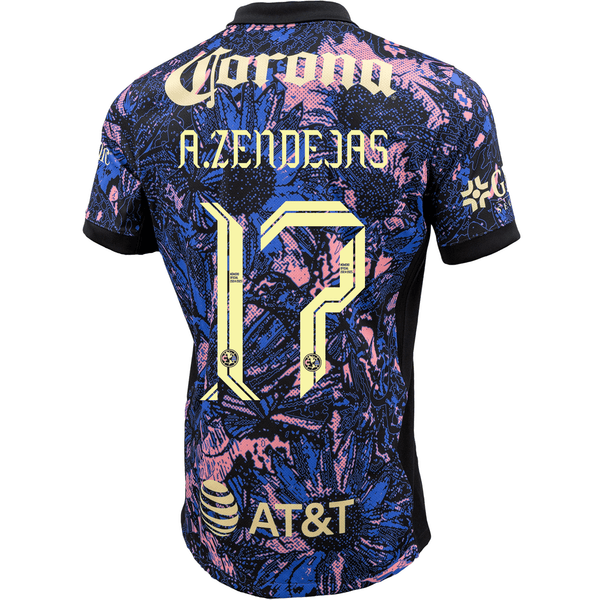 Nike Club America Alejandro Zendejas Third Jersey 24/25 (Medium Blue/B