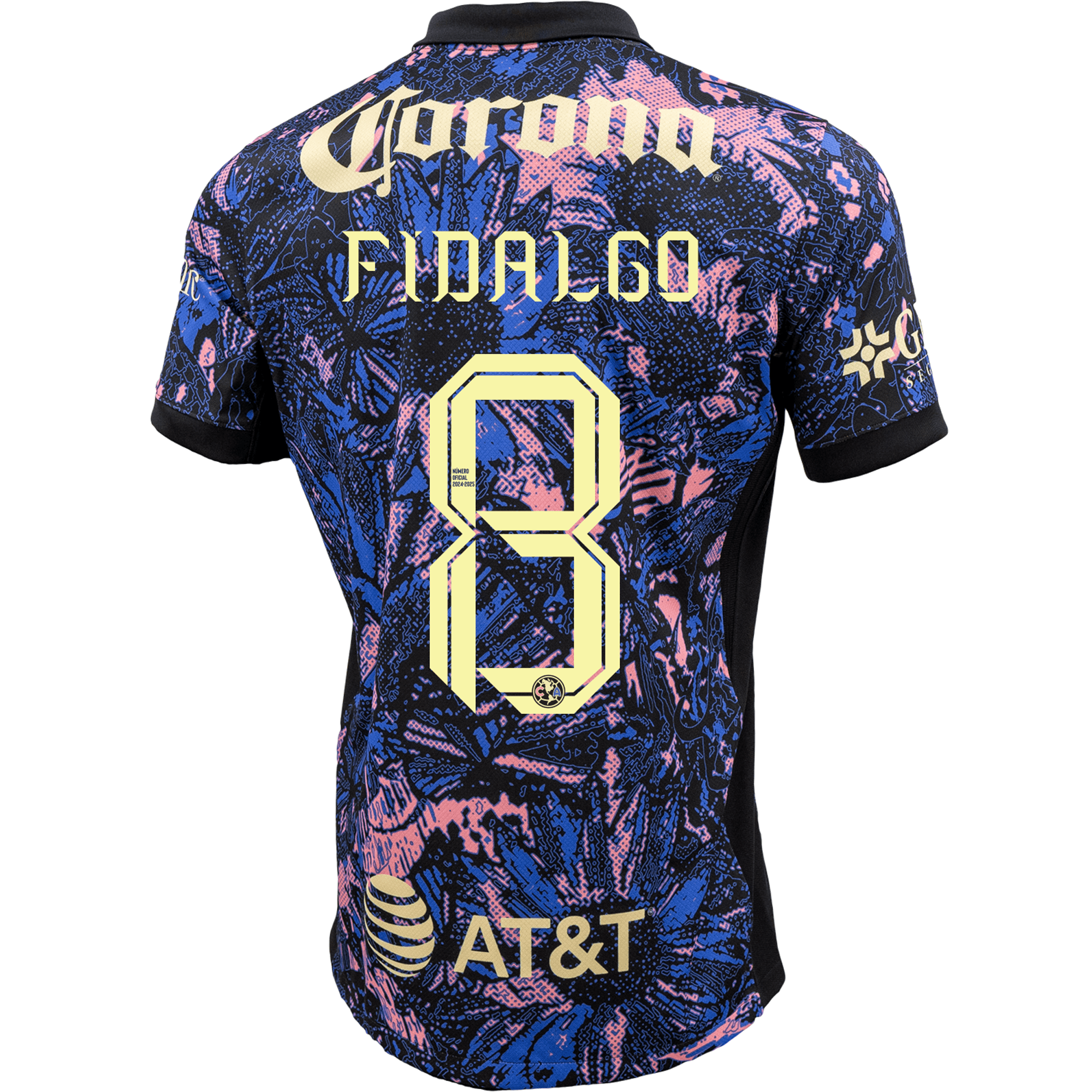 Nike Club America Álvaro Fidalgo Third Jersey 24/25 (Medium Blue/Black