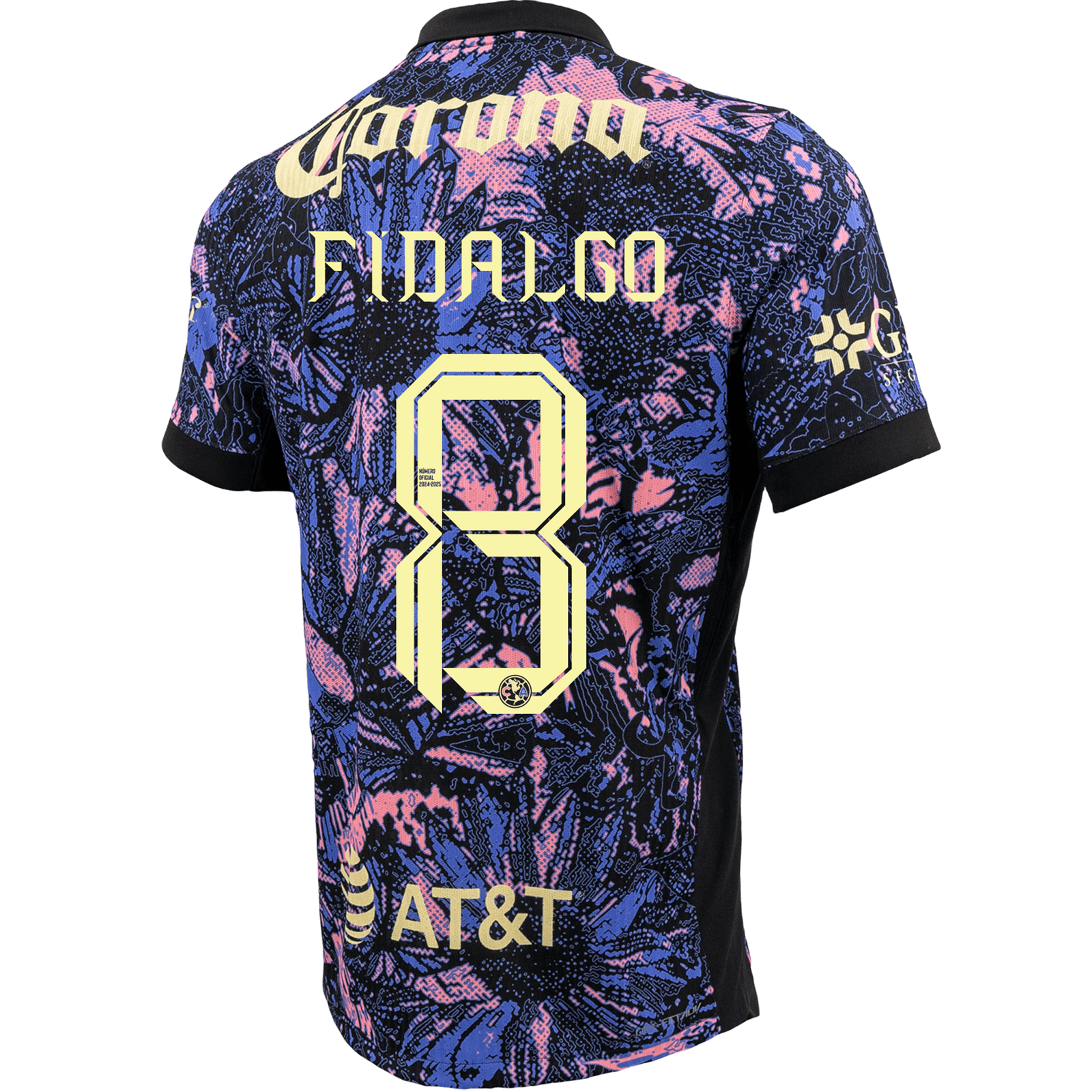 Nike Club America Authentic Álvaro Fidalgo Third Jersey 24/25 (Purple) | SoccerWearhouse