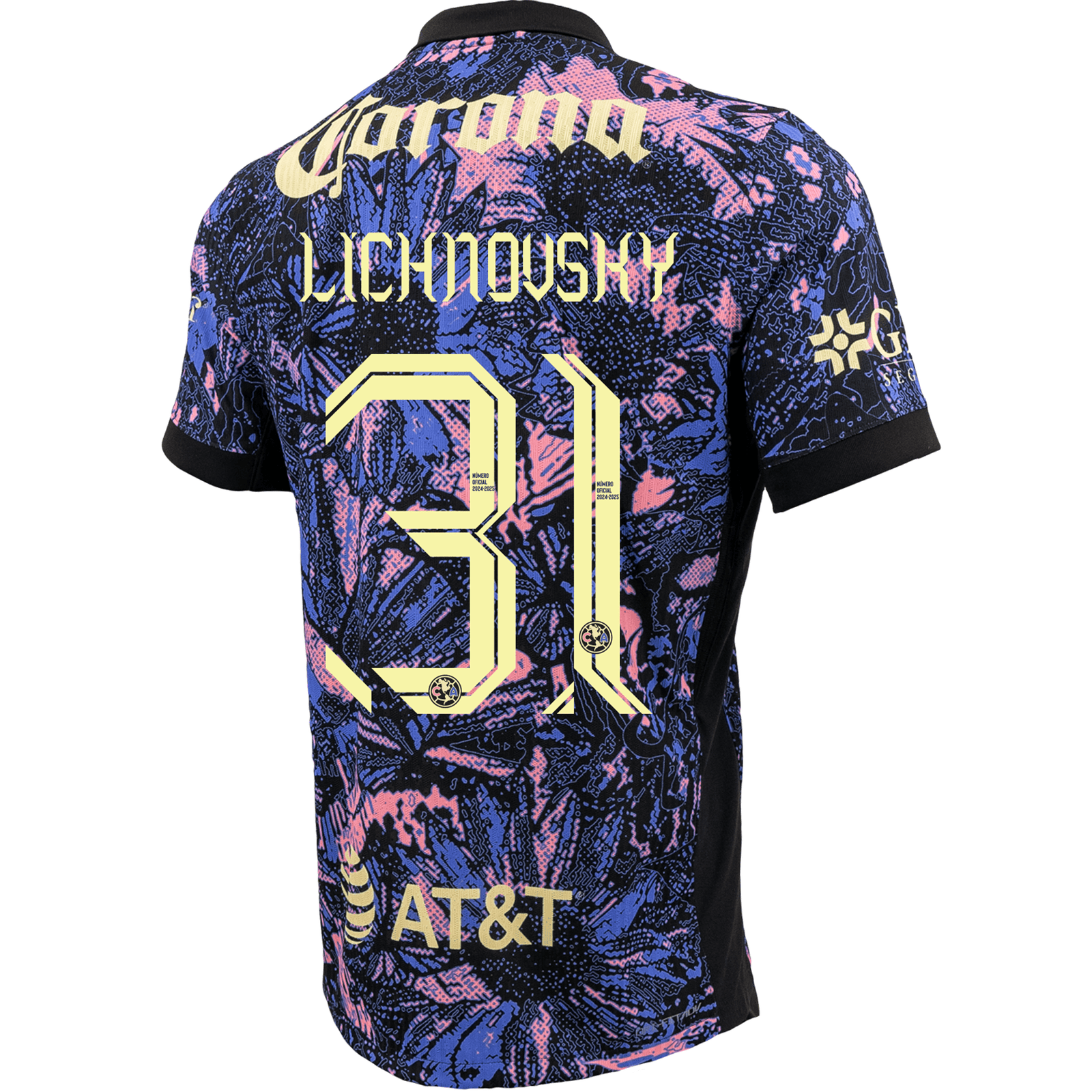 Nike Club America Authentic Igor Lichnovsky Third Jersey 24/25 (Purple) | SoccerWearhouse