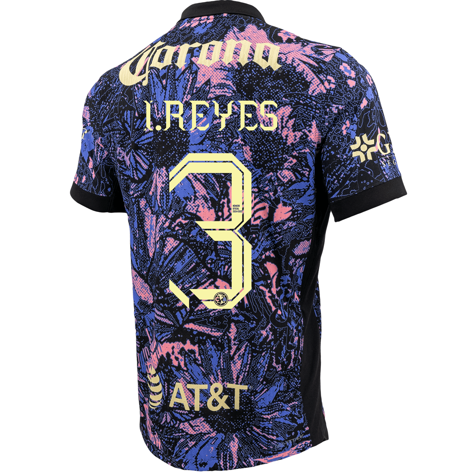 Nike Club America Authentic Israel Reyes Third Jersey 24/25 (Purple) | SoccerWearhouse