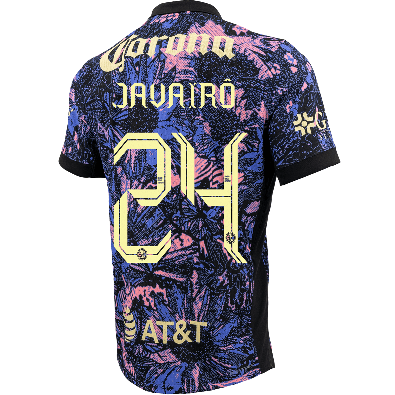 Nike Club America Authentic Javairô Dilrosun Third Jersey 24/25 (Purple) | SoccerWearhouse