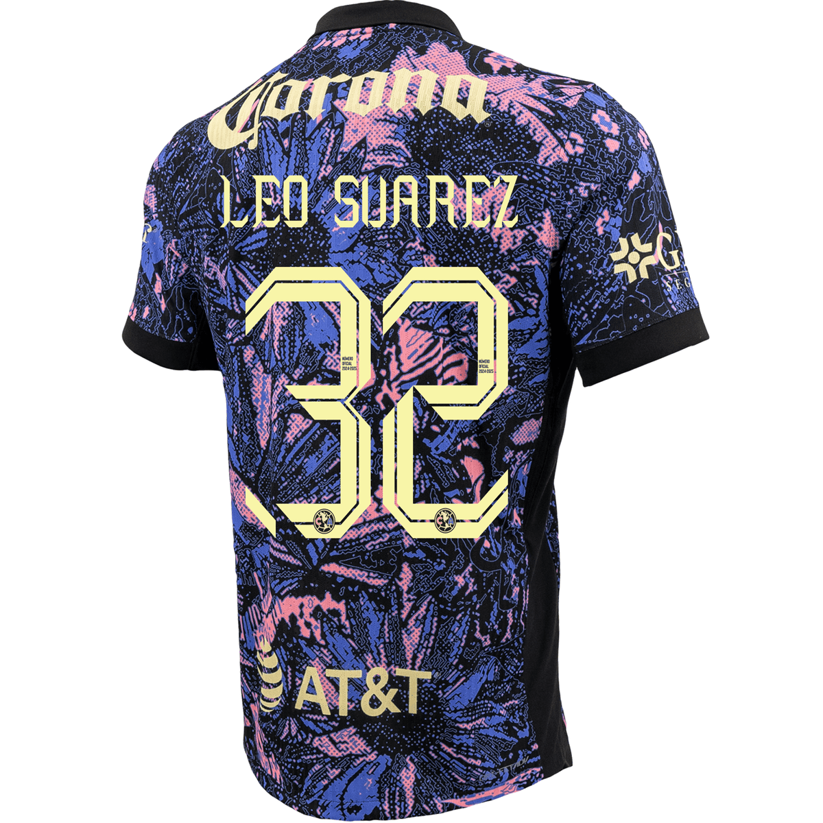 Nike Club America Authentic Leonardo Suárez Third Jersey 24/25 (Purple) | SoccerWearhouse