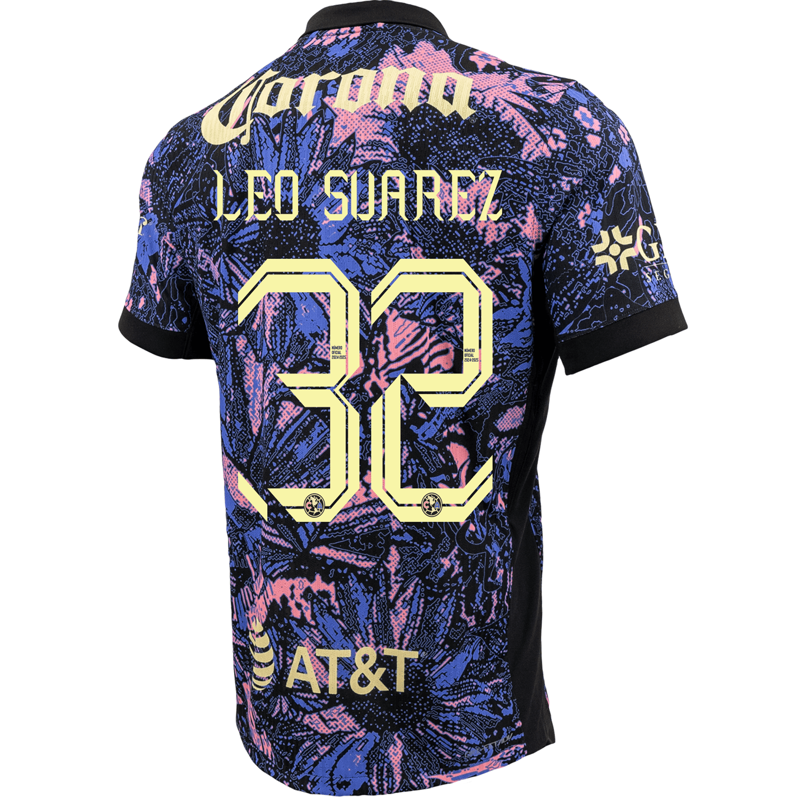 Nike Club America Authentic Leonardo Suárez Third Jersey 24/25 (Purple) | SoccerWearhouse