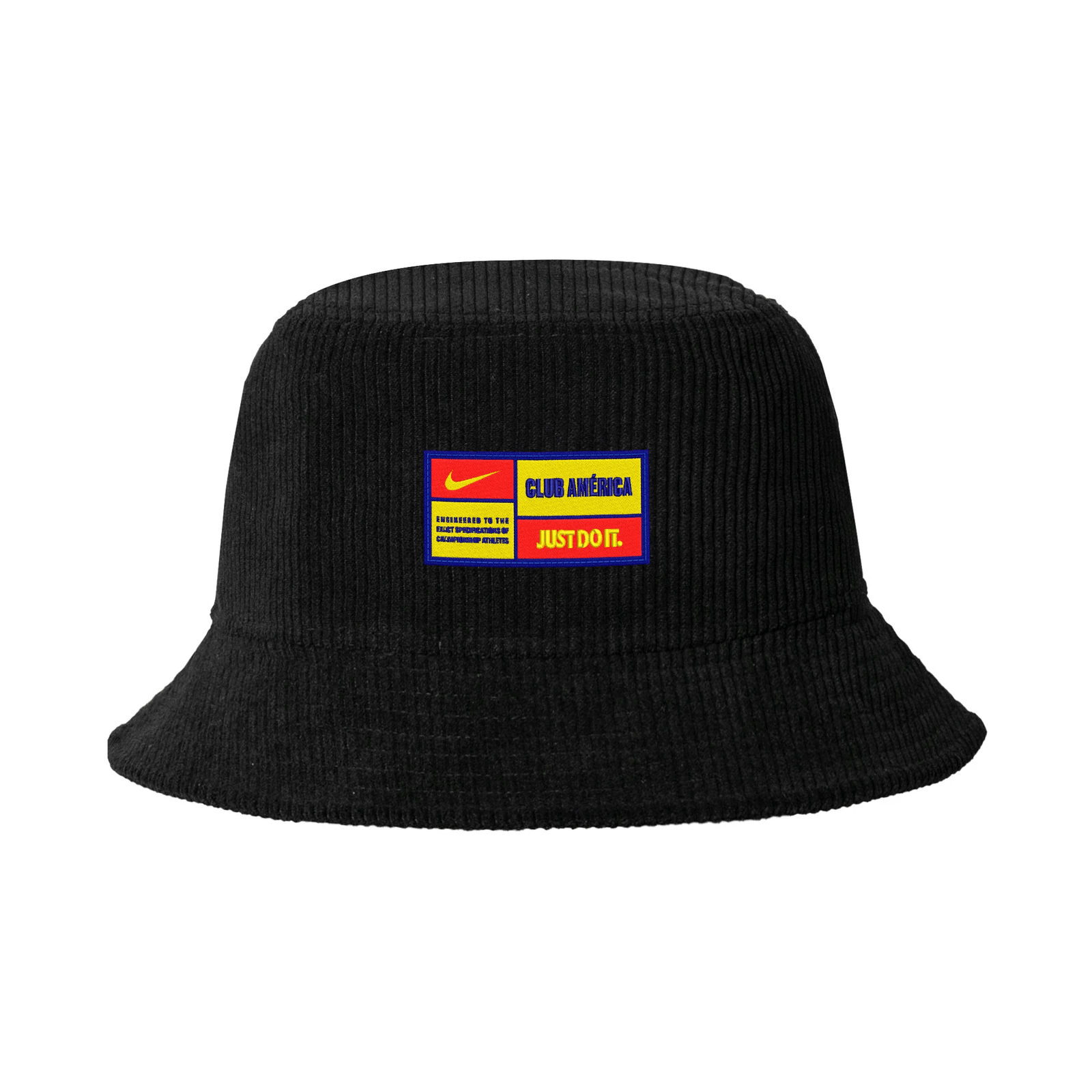 Nike Club America Corduroy Bucket Hat 24/25 (Black) | SoccerWearhouse