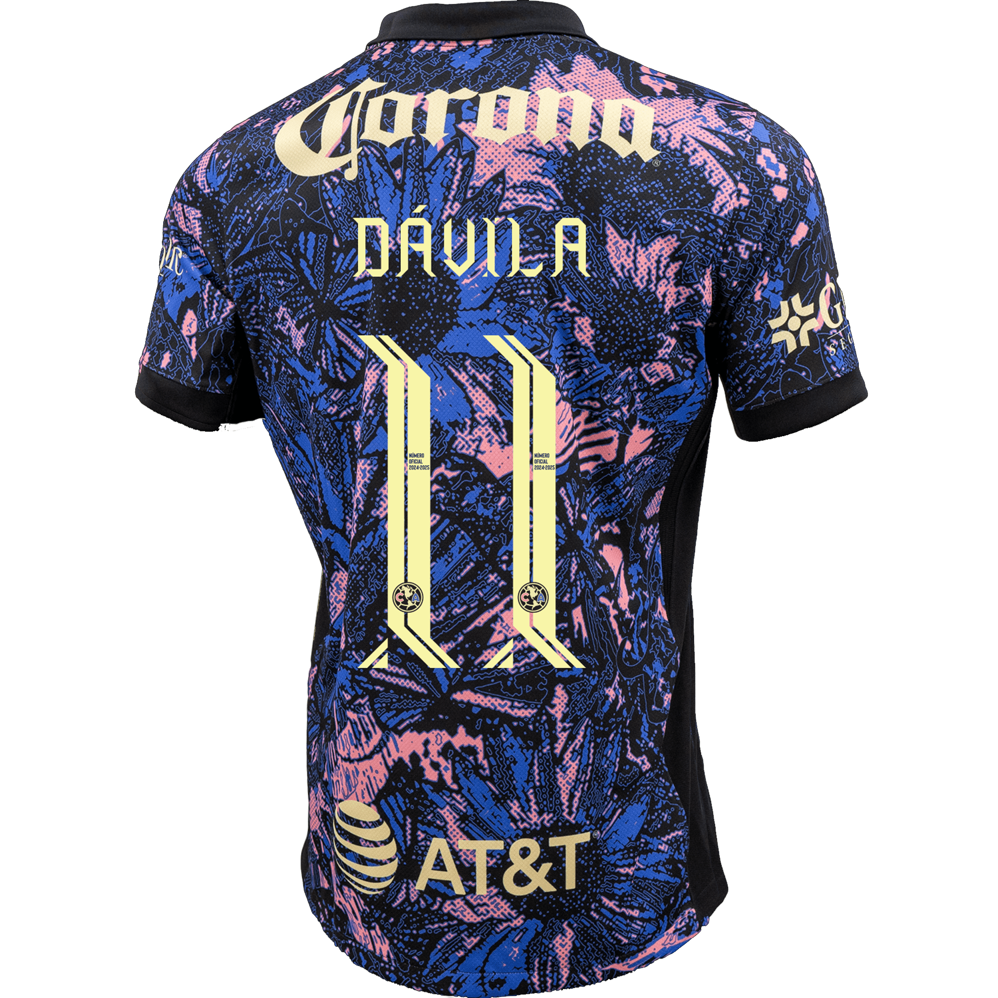 Nike Club America Víctor Dávila Third Jersey 24/25 (Medium Blue/Black/
