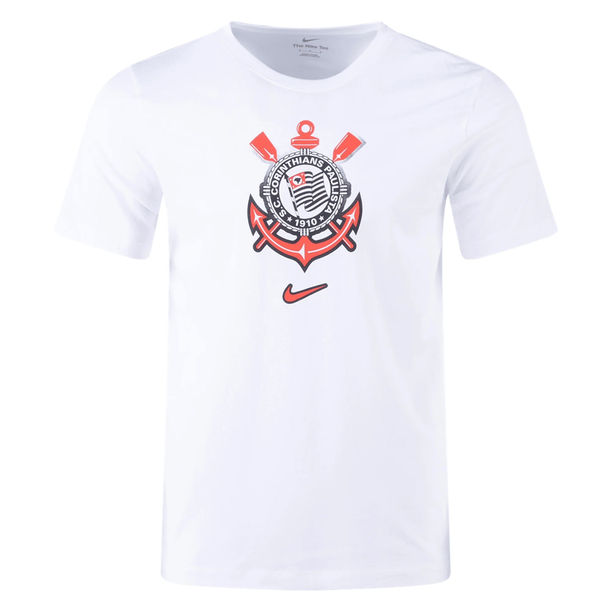 Nike Corinthians Crest T-Shirt 24/25 (White) Nike Corinthians Crest T-Shirt 24/25 (White)