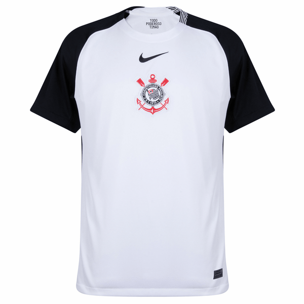 Nike Corinthians 半袖ジャージ Nike Corinthians Home Jersey 25/26 (White/Black)