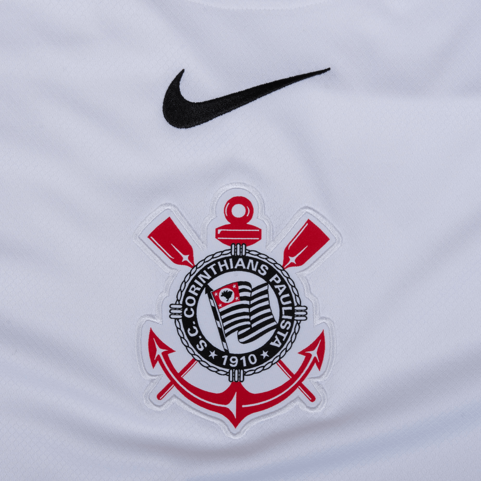Nike Corinthians シャツ Nike Corinthians Home Jersey 25/26 (White/Black)