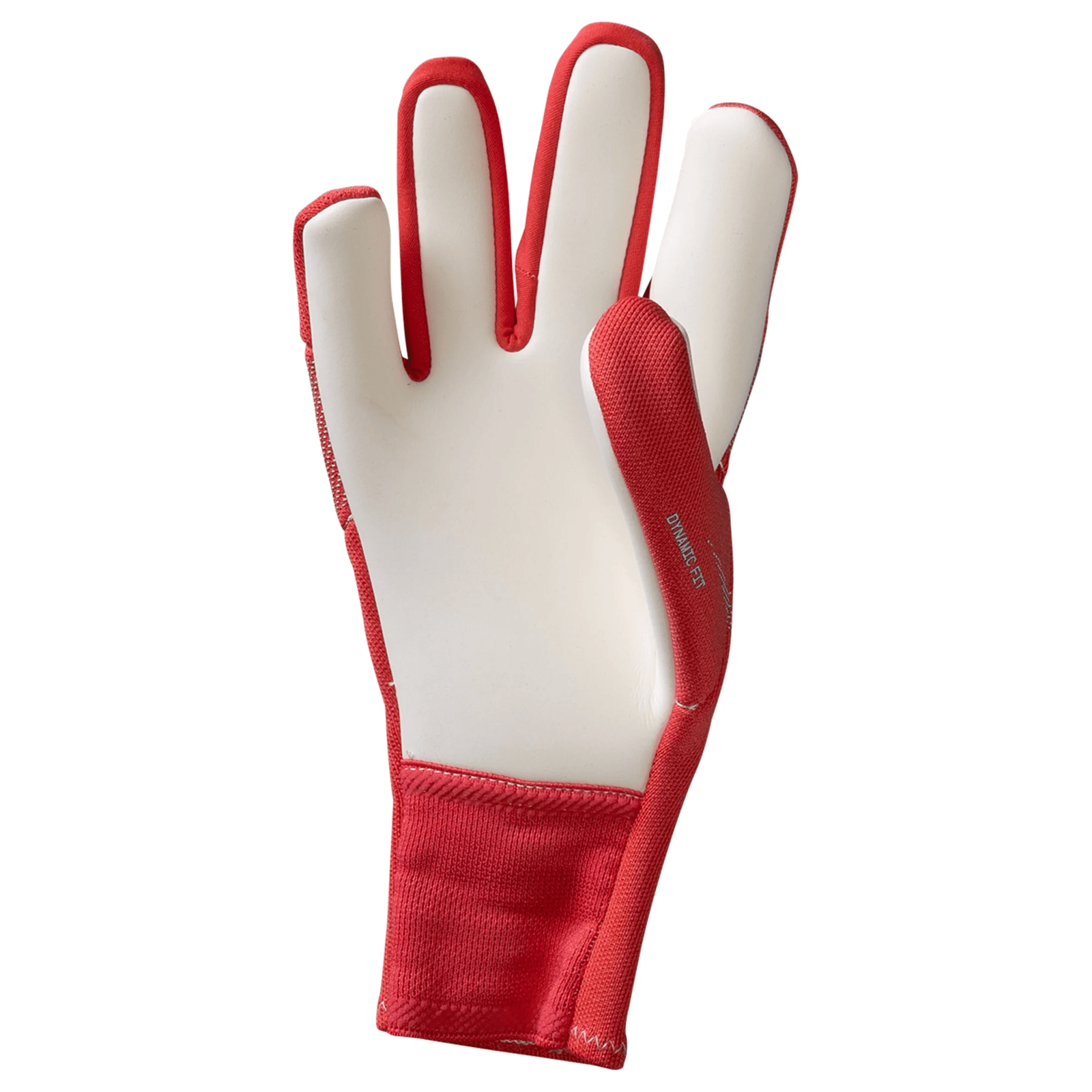 Nike Dynamic Fit Goalkeeper Glove (Ember Glow/Aurora Green) | SoccerWearhouse