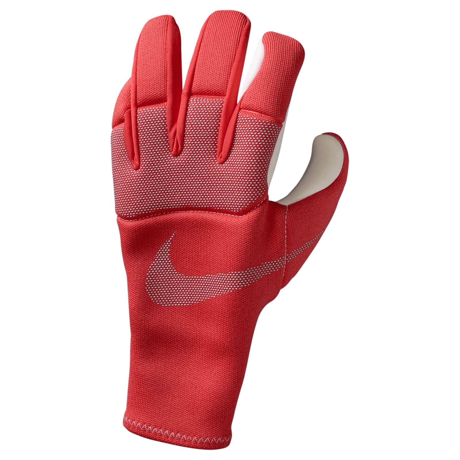 Nike Dynamic Fit Goalkeeper Glove (Ember Glow/Aurora Green) | SoccerWearhouse