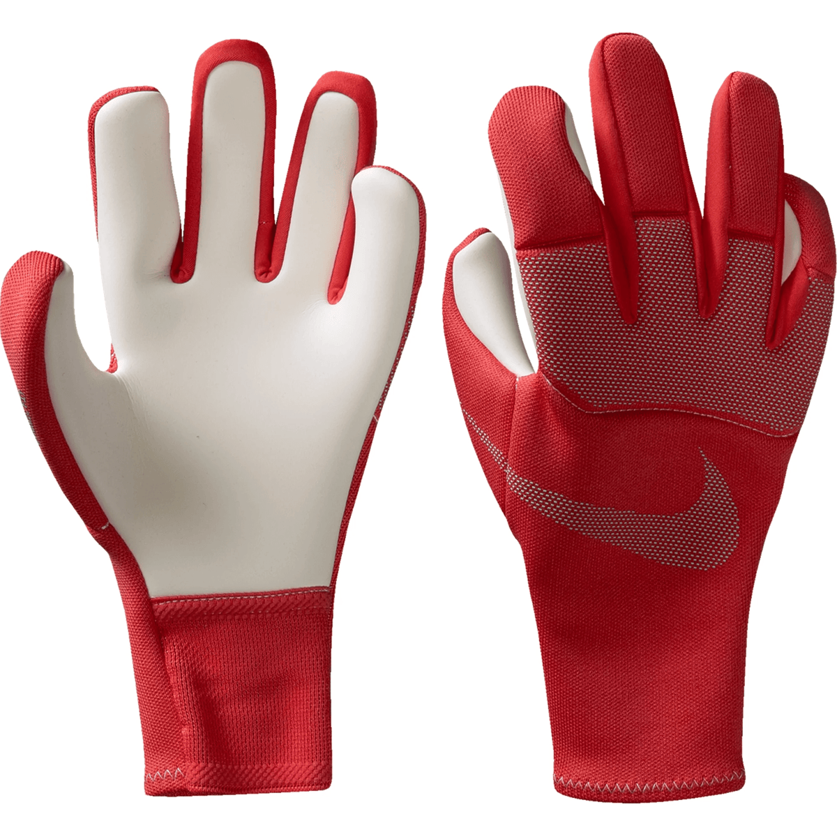 Nike Dynamic Fit Goalkeeper Glove (Ember Glow/Aurora Green) | SoccerWearhouse