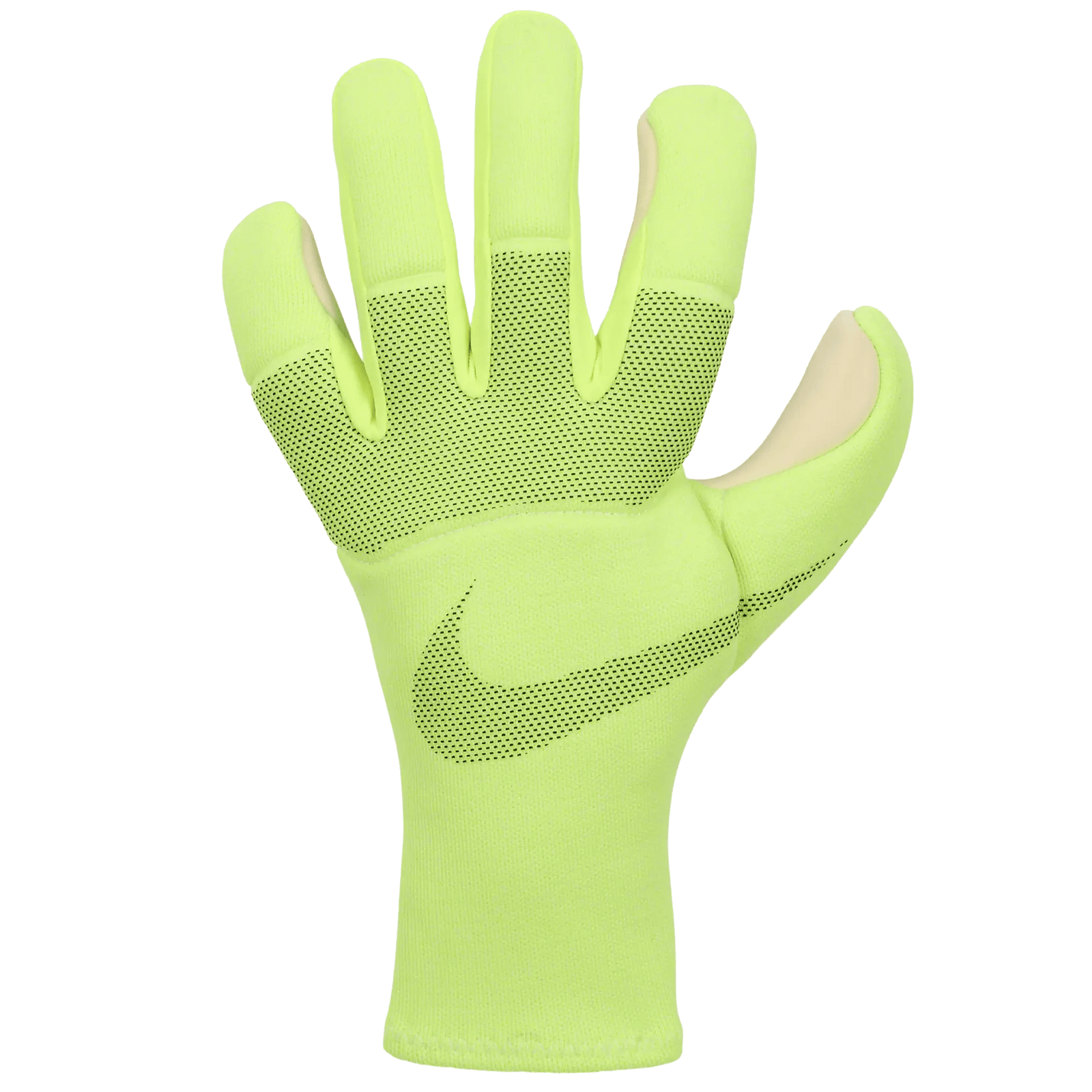 Nike Dynamic Fit Goalkeeper Glove (Volt/Black) | SoccerWearhouse