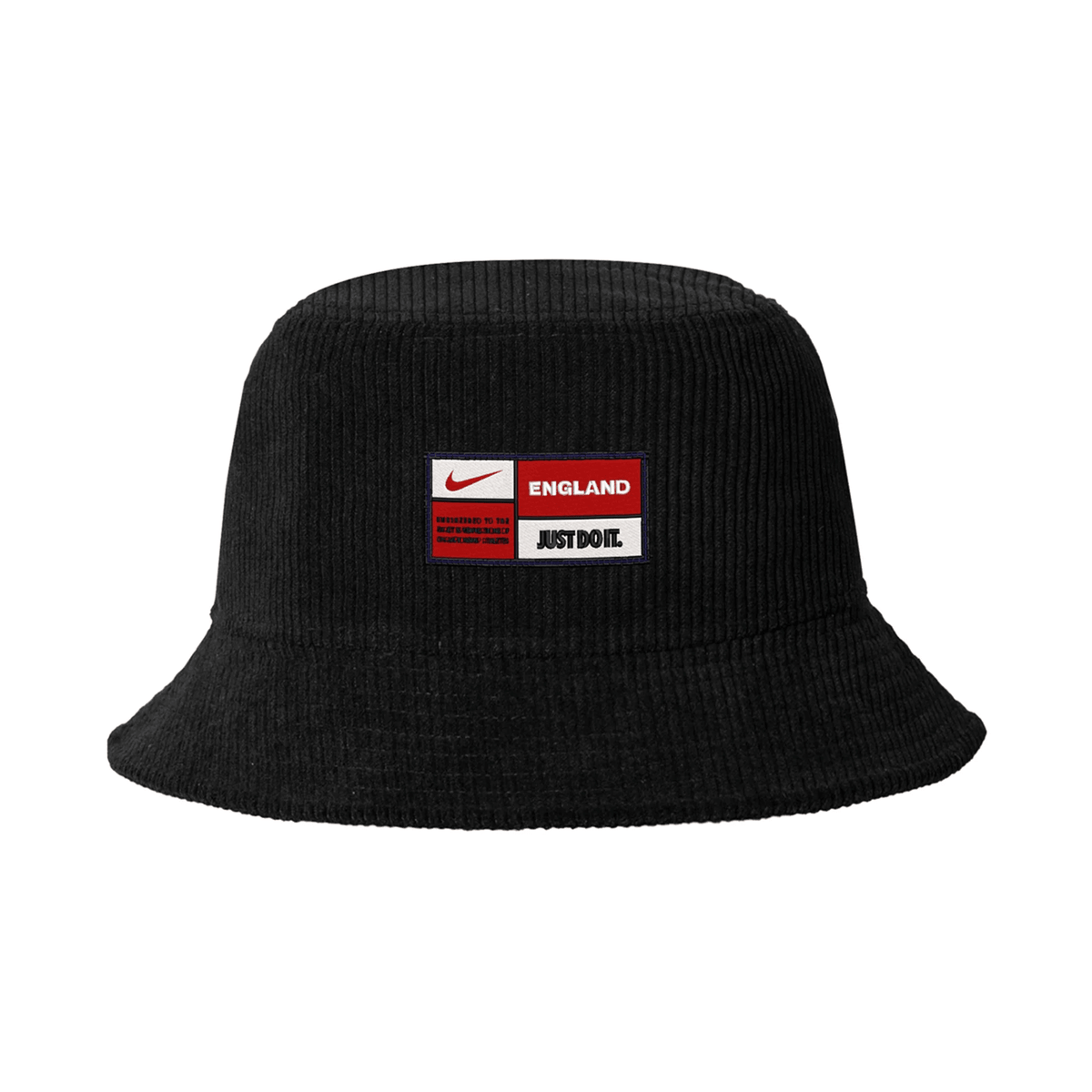 Nike England Corduroy Bucket Hat 24/25 (Black) | SoccerWearhouse