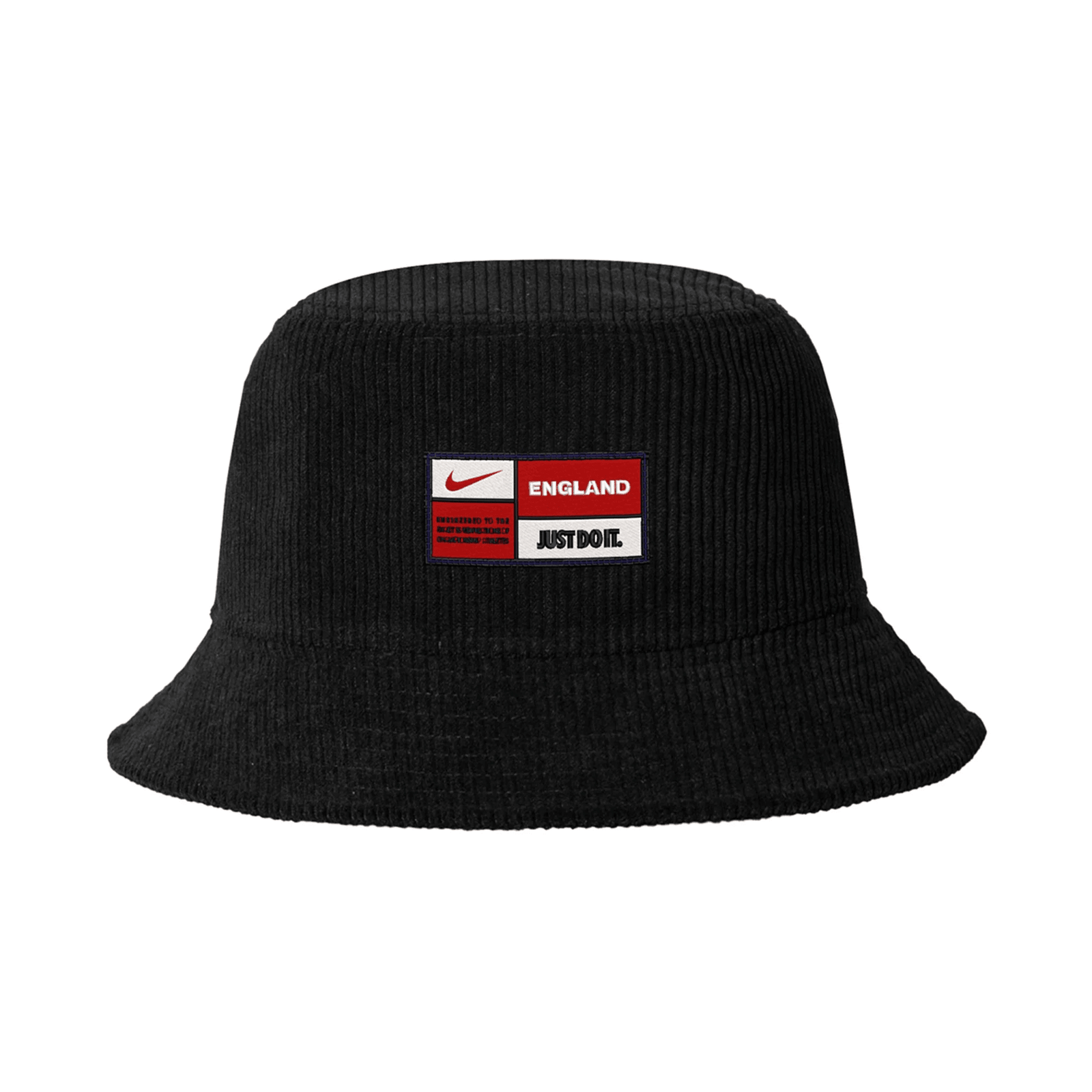Nike England Corduroy Bucket Hat 24/25 (Black) | SoccerWearhouse