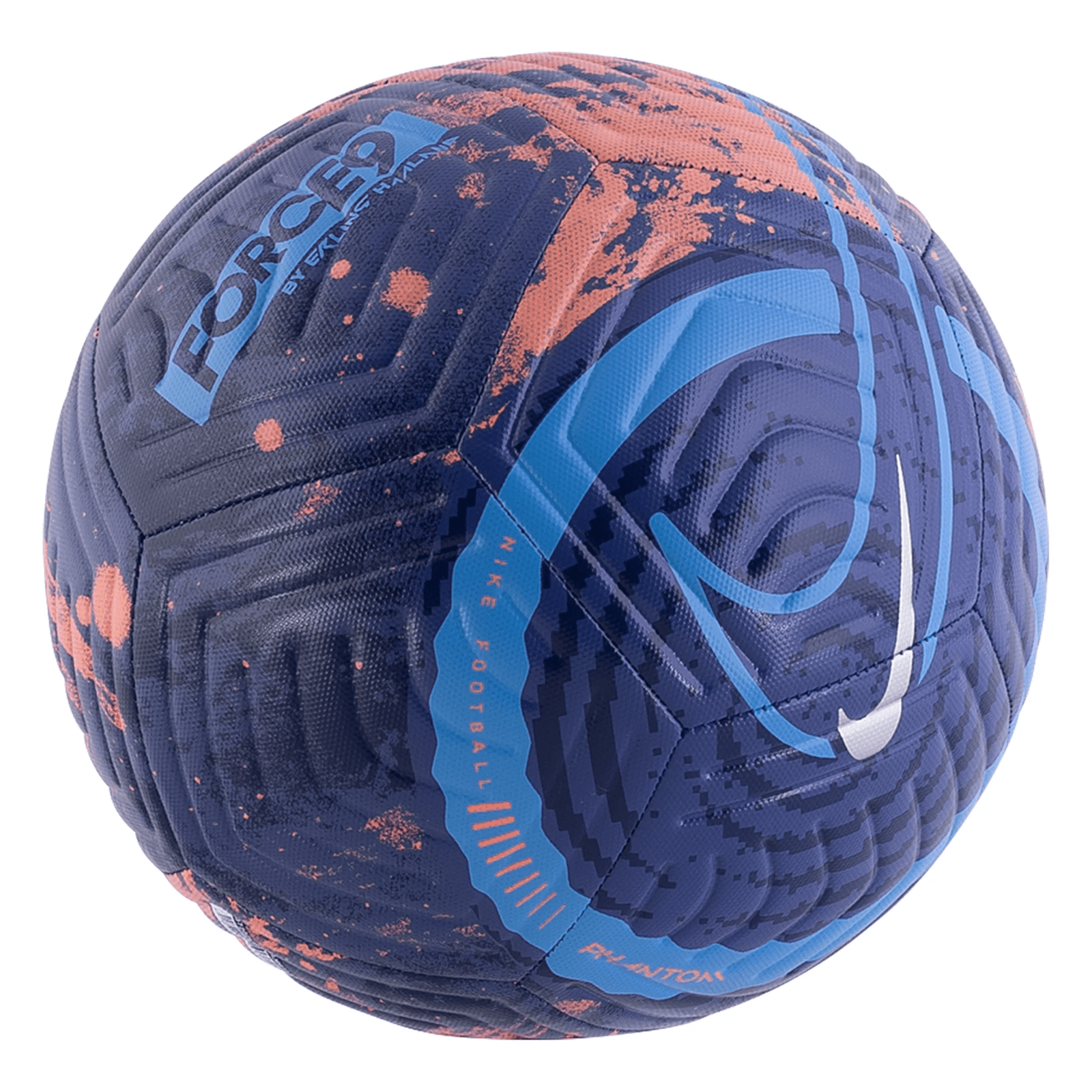 Nike Erling Haaland Academy Ball (Navy Blue/Orange) | SoccerWearhouse