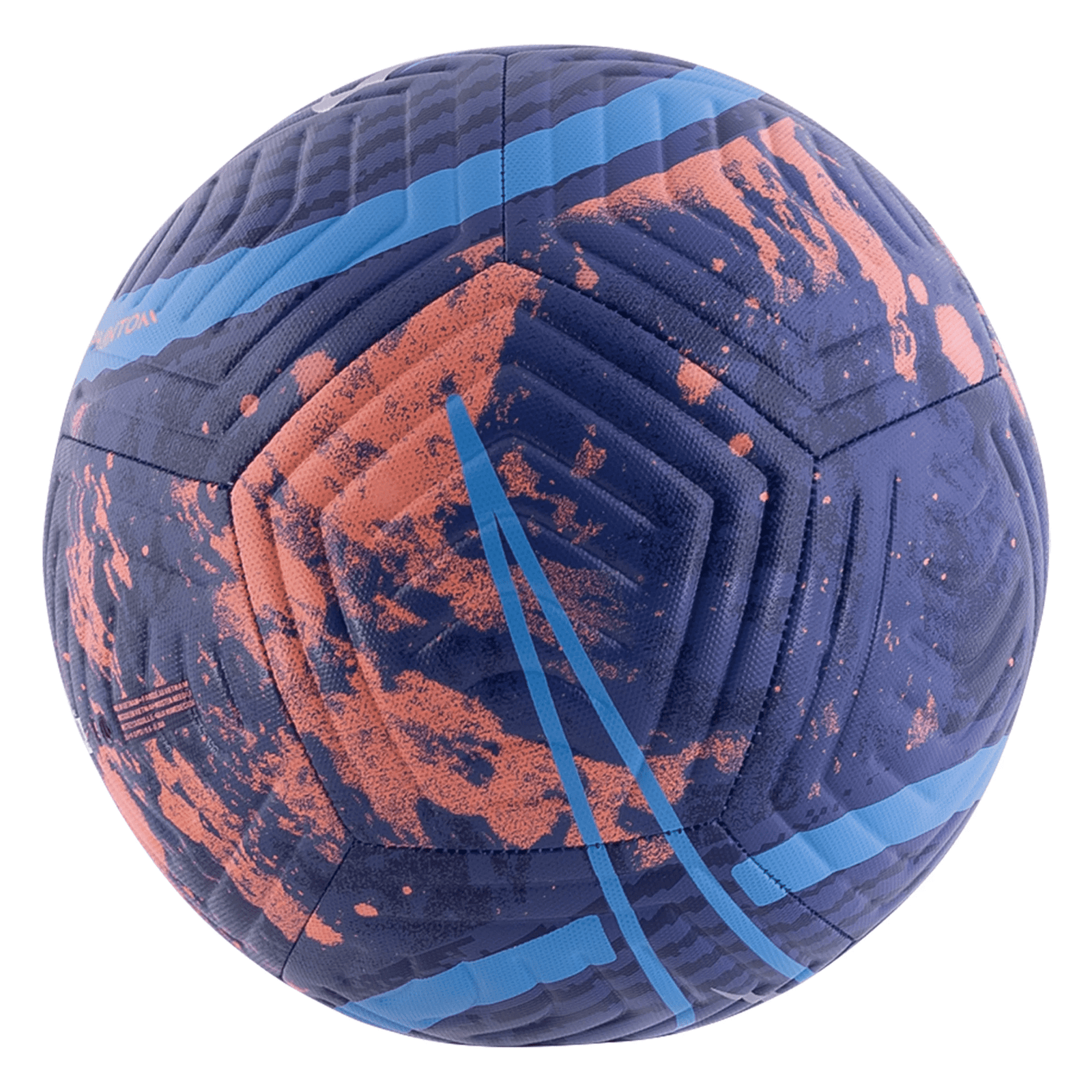 Nike Erling Haaland Academy Ball (Navy Blue/Orange) | SoccerWearhouse