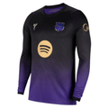 Nike FC Barcelona 26/27 Long Sleeve Away Soccer Jersey (Purple/Metallic Gold)