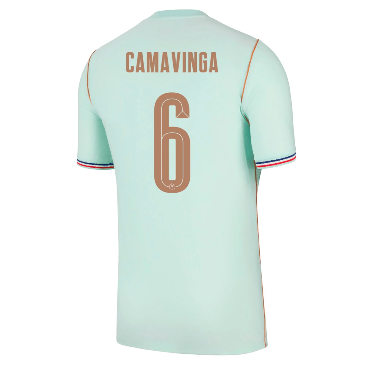 Nike France Eduardo Camavinga Away Jersey 2026 (Igloo/Monarch) | SoccerWearhouse