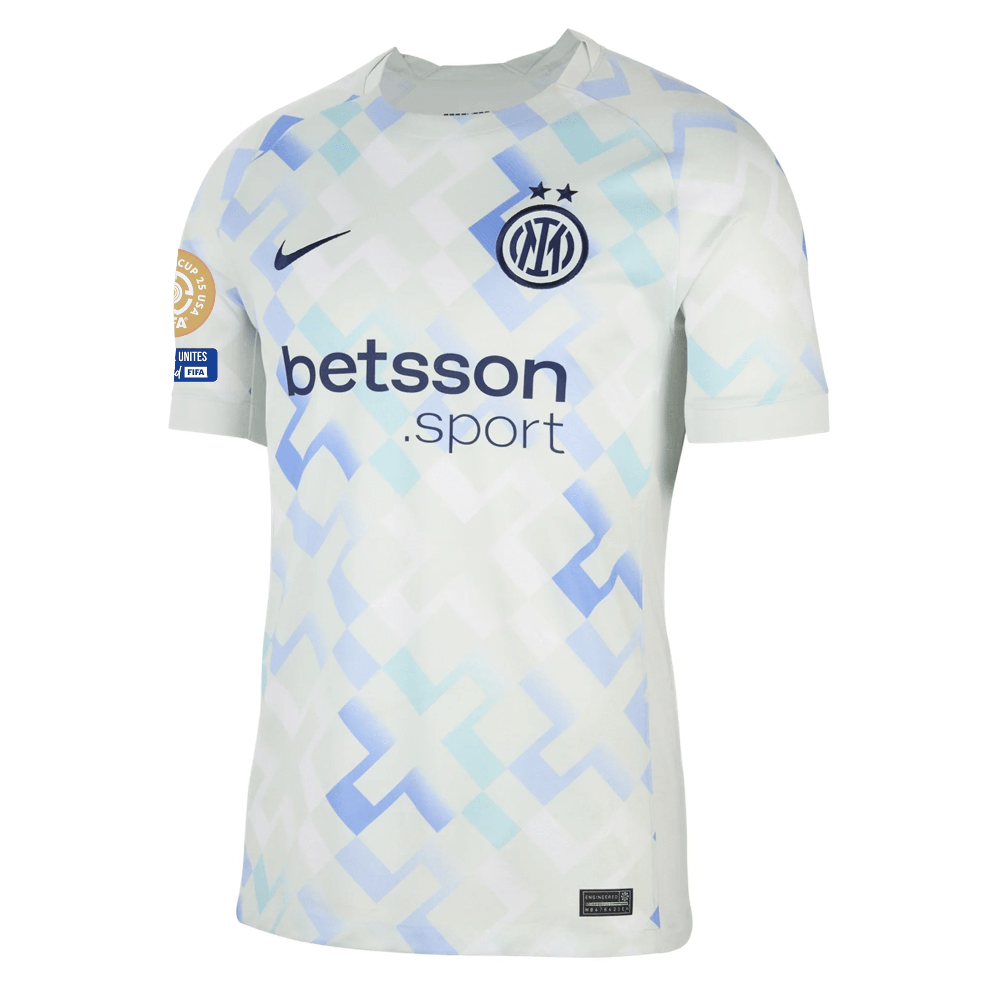 Nike Inter Milan Away Jersey w/ Club World Cup Patches 25/26 (Ghost Aq