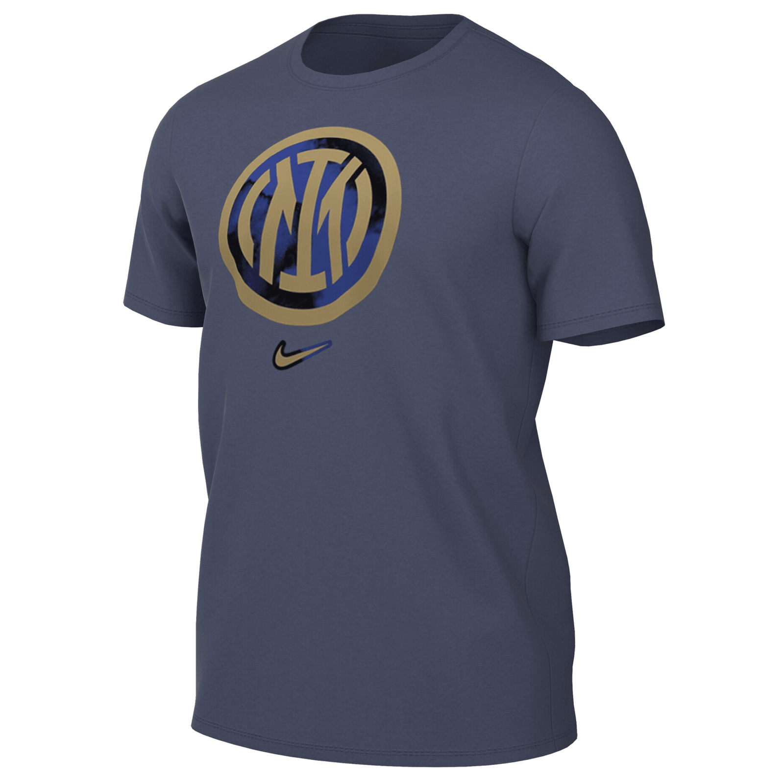 Nike Inter Milan Crest T-Shirt 24/25 (Grey) | SoccerWearhouse