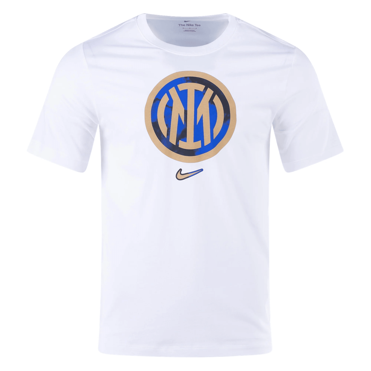 Nike Inter Milan Crest T-Shirt (White) | SoccerWearhouse