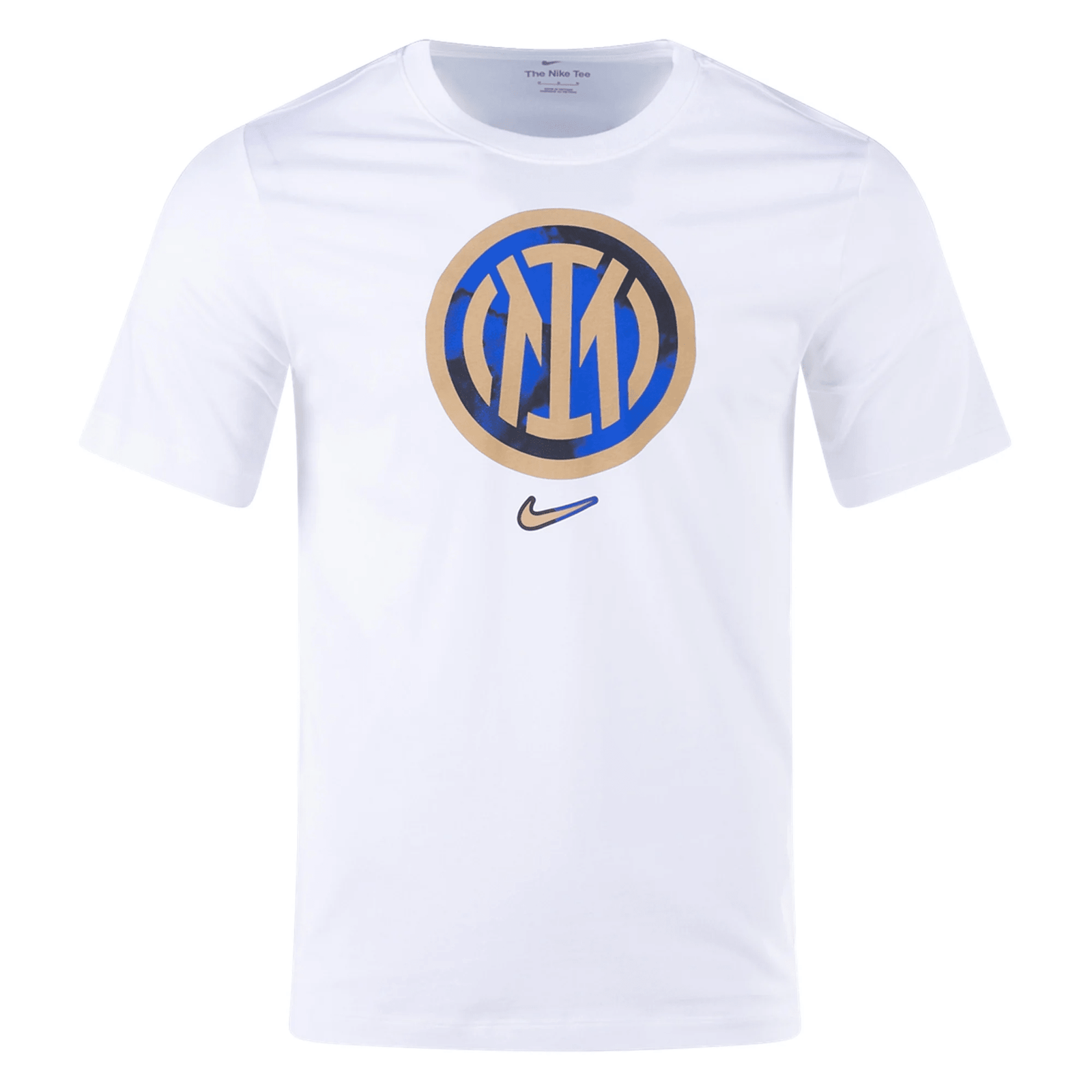 Nike Inter Milan Crest T-Shirt (White) | SoccerWearhouse