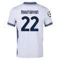 Nike Inter Milan Henrikh Mkhitaryan Away Jersey w/ Champions League + Scudetto Patch 24/25 (Summit White/Iris Whisper)