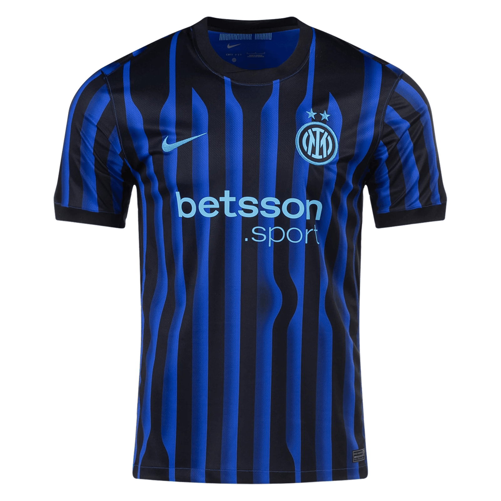Nike Inter Milan Home Jersey 25/26 (Lyon Blue/Black/Chlorine Blue) | SoccerWearhouse